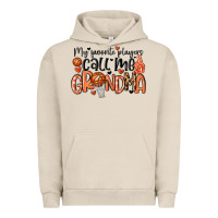 Pigment French Oak my favorite players call me grandma Urban Hoodie - MaliasSmallBusiness