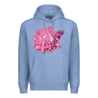 Colony Blue breast cancer patches Premium Hoodie - Jasminsmagicworld
