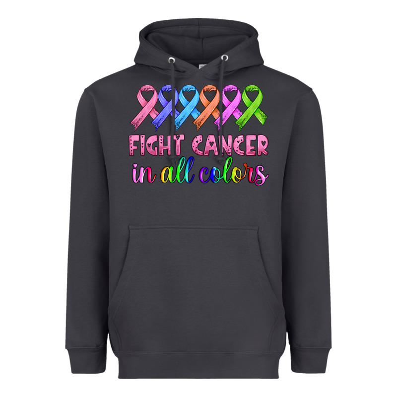 Fight Cancer In All Colors Heavyweight Hoodie by HRA Design Shop | Teevron