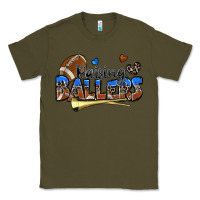 Army Green raising ballers football Classic Tee - Zillion Design Studio