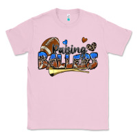 Bubblegum Pink raising ballers football Classic Tee - Zillion Design Studio