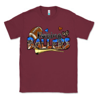 Burgundy raising ballers football Classic Tee - Zillion Design Studio