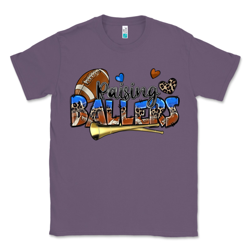 Raising Ballers Football Classic Tee by Zillion Design Studio | Teevron