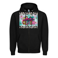 Black crafting queen Zipper Hoodie - Zillion Design Studio