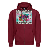 Burgundy crafting queen Zipper Hoodie - Zillion Design Studio