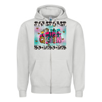 Dove Grey crafting queen Zipper Hoodie - Zillion Design Studio