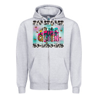 Heather Grey crafting queen Zipper Hoodie - Zillion Design Studio