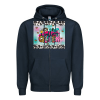 Navy crafting queen Zipper Hoodie - Zillion Design Studio