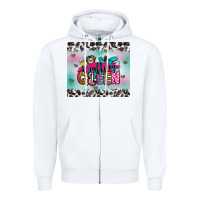 White crafting queen Zipper Hoodie - Zillion Design Studio