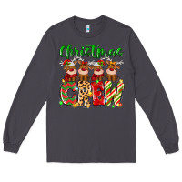 Smoke christmas crew  deer Long Sleeve Tee - MaliasSmallBusiness