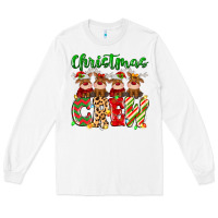 White christmas crew  deer Long Sleeve Tee - MaliasSmallBusiness