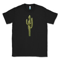 Black cactus Classic Tee - BarkalooDesign