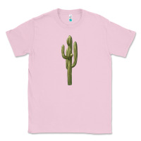 Bubblegum Pink cactus Classic Tee - BarkalooDesign