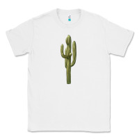 White cactus Classic Tee - BarkalooDesign