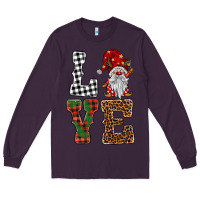 Plum love gnomes Long Sleeve Tee - BarkalooDesign