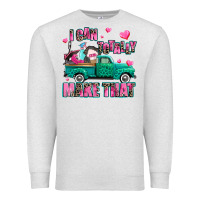 Oatmeal Heather i can totally make that Premium Sweatshirt - AdoDesignShop