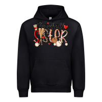Black baseball sister Urban Hoodie - MaliasSmallBusiness