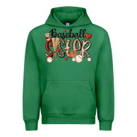 Emerald baseball sister Urban Hoodie - MaliasSmallBusiness