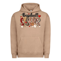 Pigment Burro baseball sister Urban Hoodie - MaliasSmallBusiness