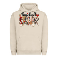 Pigment French Oak baseball sister Urban Hoodie - MaliasSmallBusiness