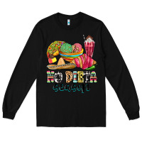 Black no dieta season Long Sleeve Tee - MaliasSmallBusiness