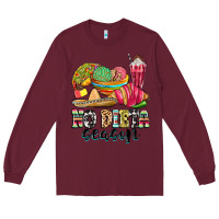 Burgundy no dieta season Long Sleeve Tee - MaliasSmallBusiness