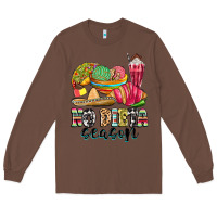 Chestnut no dieta season Long Sleeve Tee - MaliasSmallBusiness