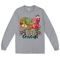 Heather Grey no dieta season Long Sleeve Tee - MaliasSmallBusiness