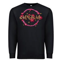Black strong important mom beautiful worthy loved Premium Sweatshirt - JahusDesignShop