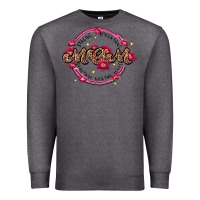 Charcoal Heather strong important mom beautiful worthy loved Premium Sweatshirt - JahusDesignShop