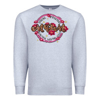 Heather Grey strong important mom beautiful worthy loved Premium Sweatshirt - JahusDesignShop