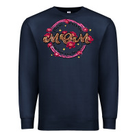 Navy strong important mom beautiful worthy loved Premium Sweatshirt - JahusDesignShop