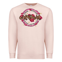 Pale Pink strong important mom beautiful worthy loved Premium Sweatshirt - JahusDesignShop