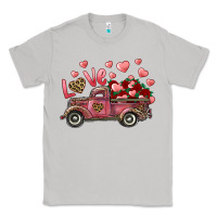Moon Dust Love Truck With Roses And Leopard Classic Tee - RanaPortraitStore