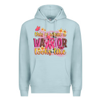 Blue Mist this is what a warrior looks like Premium Hoodie - NancyCooperArtShop