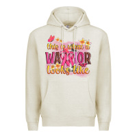 Oatmeal Heather this is what a warrior looks like Premium Hoodie - NancyCooperArtShop