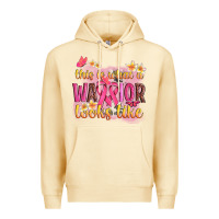 Pina Colada this is what a warrior looks like Premium Hoodie - NancyCooperArtShop