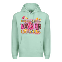 Seafoam this is what a warrior looks like Premium Hoodie - NancyCooperArtShop