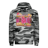 Slate Camo this is what a warrior looks like Premium Hoodie - NancyCooperArtShop