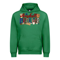 Emerald baseball brother Urban Hoodie - MaliasSmallBusiness
