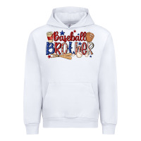 White baseball brother Urban Hoodie - MaliasSmallBusiness
