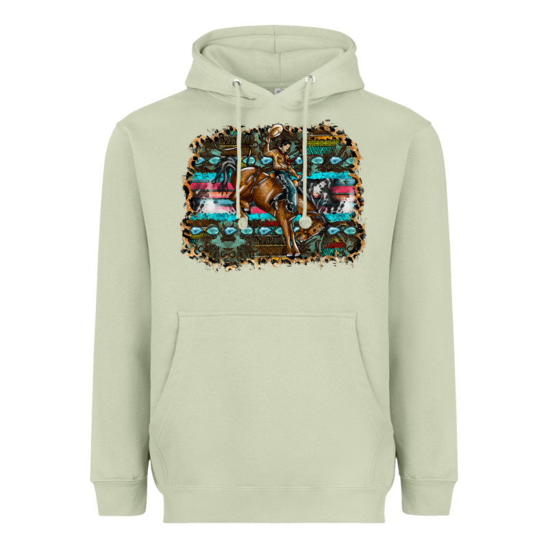 Rodeo Heavyweight Hoodie by SublimationCraftShop | Teevron