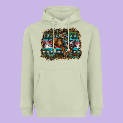 Rodeo Heavyweight Hoodie Designed By Sublimationcraftshop