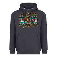 Smoke rodeo Heavyweight Hoodie - SublimationCraftShop