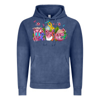Vintage Denim western cancer  coffee cups with ribbons Vintage Hoodie - AdoDesignShop