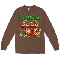 Chestnut cousin crew christmas deer Long Sleeve Tee - MaliasSmallBusiness