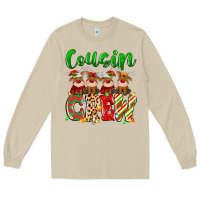 Mushroom cousin crew christmas deer Long Sleeve Tee - MaliasSmallBusiness