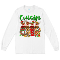 White cousin crew christmas deer Long Sleeve Tee - MaliasSmallBusiness