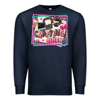 Navy crafting queen Premium Sweatshirt - AdoDesignShop