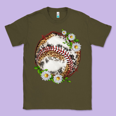 Baseball With Patterns Classic Tee Designed By Texasbilliewilder